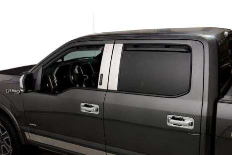 Putco 580070 Element Tinted Window Visor Tape On