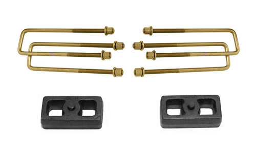 MaxTrac Suspension 907315 Rear Lift Block And U-Bolt Kit 1.5"