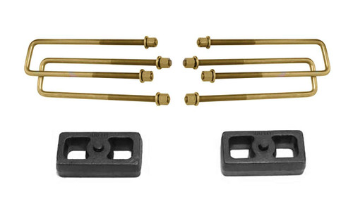 MaxTrac Suspension 907335 Rear Lift Block And U-Bolt Kit 3.5"