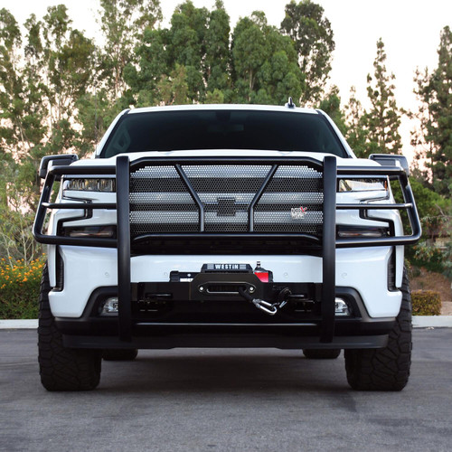 Westin HDX Winch Mount Grille Guard. Steel. Black Finish. | BCTC 57-93955
