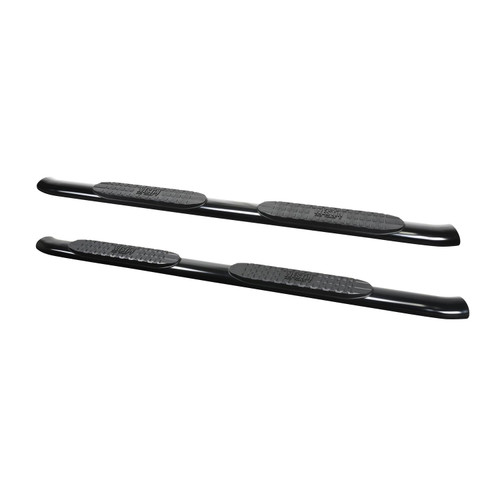 Westin PRO TRAXX 4 Oval Nerf Step Bars. Black Powdercoat Mild Steel Rocker Mount. Incl. Mount Kit And Hardware. For Quad Cab. | BCTC 21-24095