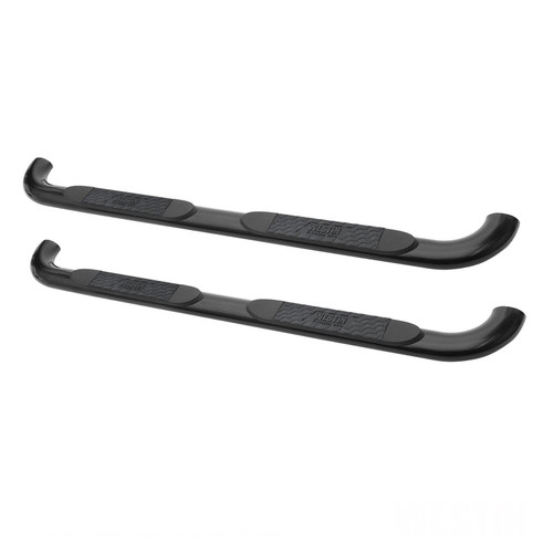 Westin Platinum 4 Oval Nerf Step Bars. Black. Steel. Mount Kit Included. Body Mount. For Quad Cab. | BCTC 21-4095