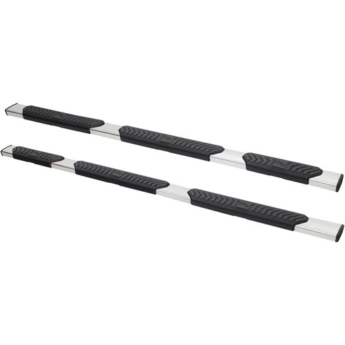 Westin R5 Modular Wheel to Wheel Nerf Step Bars. 5 in. Stainless Steel. Incl. Hardware. No Drilling Required. | BCTC 28-534700