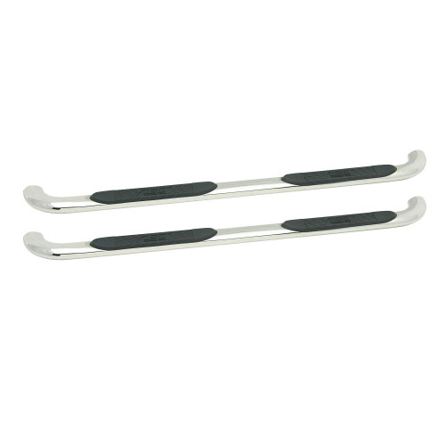 Westin Platinum 4 Oval Nerf Step Bars. Polished Stainless Steel. | BCTC 21-4120