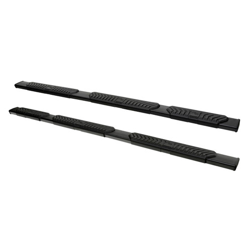 Westin R5 Modular Wheel to Wheel Nerf Step Bars. 5 in. Black. Incl. Hardware. No Drilling Required. For Quad Cab. | BCTC 28-534735