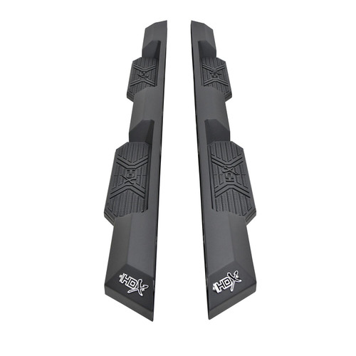 Westin HDX Xtreme Nerf Step Bars. Textured Black. For Super Crew Cab. | BCTC 56-24155