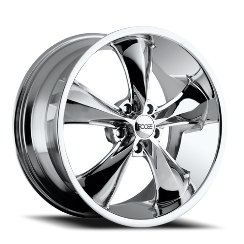 Foose F105 Legend Wheel 18x7 5x120.65 Chrome 1mm - FREE T-SHIRT INCLUDED! | F10518706140