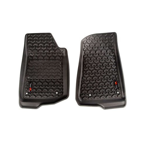 Rugged Ridge® Black Front and Rear Floor Liner Kit | 12987.43 | Free Shipping!