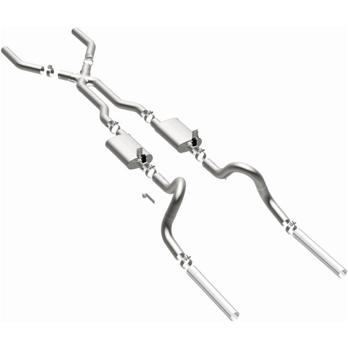 Magnaflow Performance Exhaust Magnaflow Street Series Stainless Crossmember-Back System | FBHB 15817