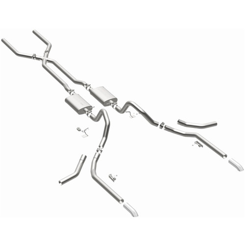 Magnaflow Performance Exhaust Magnaflow Street Series Stainless Crossmember-Back System | FBHB 15165