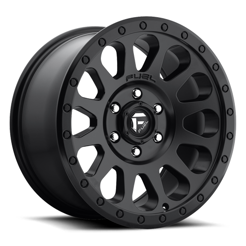 Fuel D579 Vector Wheel 17x8.5 6x139.7 Matte Black 7mm - FREE T-SHIRT INCLUDED! | D57917858350