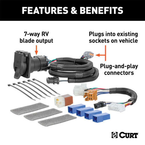 Curt® | 56357 | Custom Wiring Connector