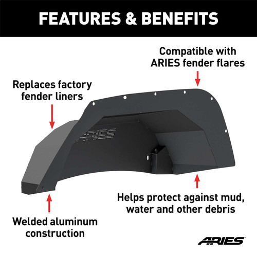 Aries® | 2500350 | Fender Liner