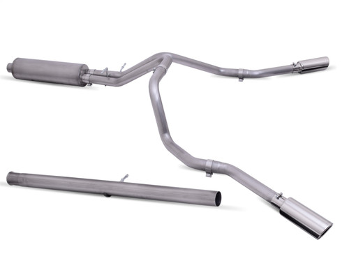 Gibson Performance Cat-Back Dual Extreme Exhaust System; Stainless | BFBL 65690