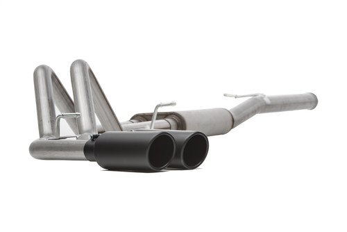 Gibson Performance Black Elite Cat-Back Dual Sport Exhaust System; Stainless | BFBL 68300B