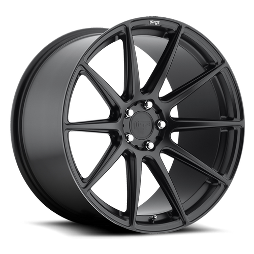 Niche M147 Essen Wheel 18x8 5x120 Matte Black 40mm - FREE T-SHIRT INCLUDED! | M147188021+40