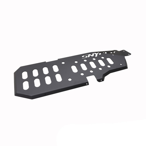 Westin Gas Tank Skid Plate. Textured Black. | BCTC 42-21005
