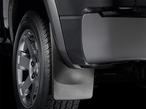Weathertech MudFlap No-Drill DigitalFit MudFlap Kit Black | BHTJ 110065-120074