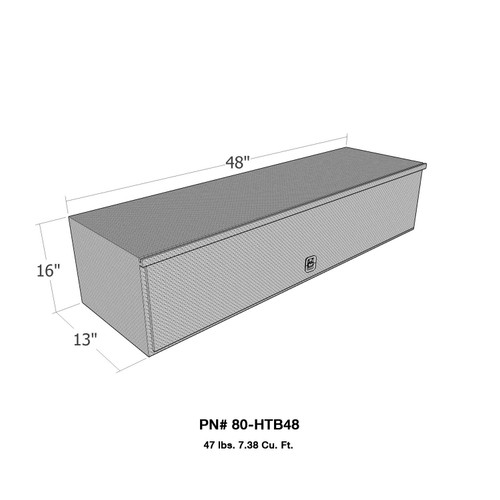 Westin® | 80-HTB48 | Brute HD TopSider Tool Box