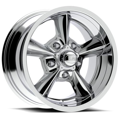 DOORBUSTER PRICING! - Bg Rod Works Old School Wheel 15x7 5x120.65 Chrome 0mm | OS 570-5475-00 C