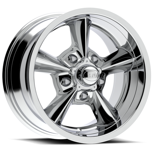 DOORBUSTER PRICING! - Bg Rod Works Old School Wheel 17x8 5x114.3 Chrome 6mm | OS 780-5114-06 C