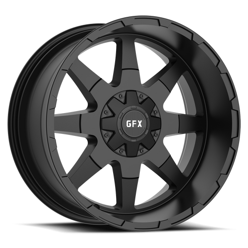 DOORBUSTER PRICING! - G-Fx Tr12 Wheel 18x9 5x127 & 5x139.7 Matte Black 0mm | T12 890-5009-00 MB