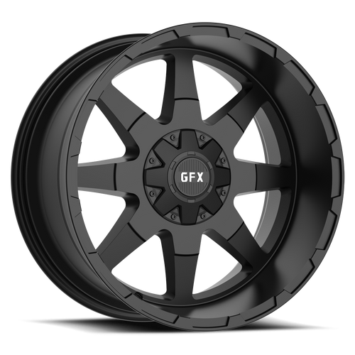 DOORBUSTER PRICING! - G-Fx Tr12 Wheel 18x9 5x114.3 & 5x127 Matte Black 12mm | T12 890-5008-12 MB
