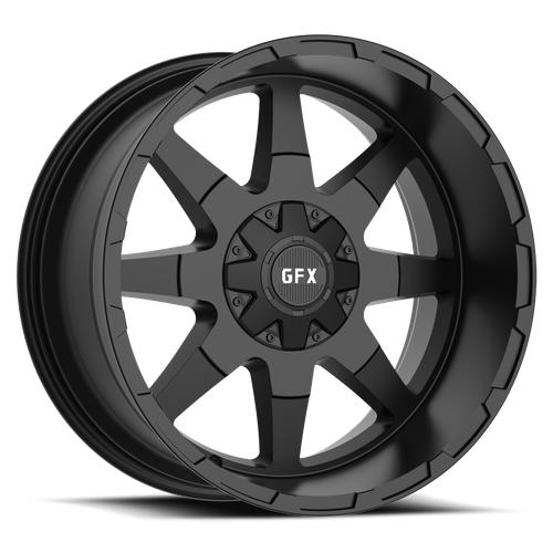 DOORBUSTER PRICING! - G-Fx Tr12 Wheel 20x9 8x165.1 Matte Black 12mm | T12 290-8165-12 MB