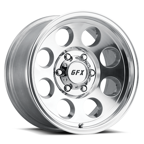 DOORBUSTER PRICING! - G-Fx Tr16 Wheel 15x8 5x139.7 Polished -19mm | T16 580-5139N19 P