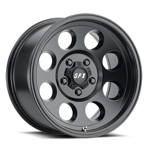 DOORBUSTER PRICING! - G-Fx Tr16 Wheel 17x9 5x127 Matte Black 0mm | T16 790-5127-00 MB