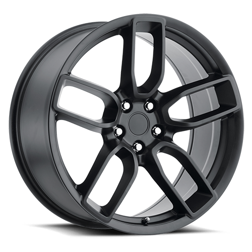 DOORBUSTER PRICING! - Voxx Replica Hellcat Widebody Red Eye Wheel 20x10.5 5x115 Matte Black 25mm | CAW 215-5115-25 MB