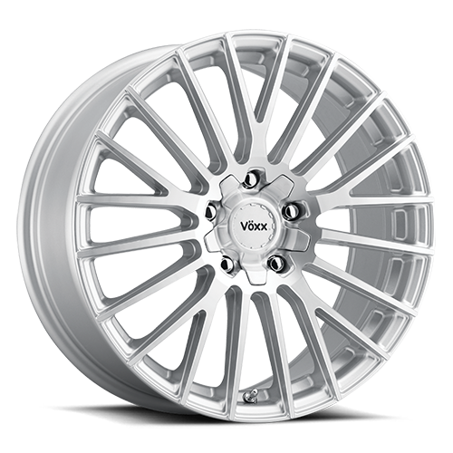 DOORBUSTER PRICING! - Voxx Capo Wheel 17x7.5 5x110 & 5x115 Silver Machined 38mm | CPO 775-5002-38 SMF