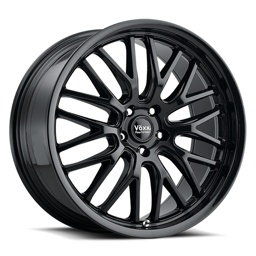 DOORBUSTER PRICING! - Voxx Masi Wheel 17x7.5 5x108 Gloss Black 40mm | MAS 775-5108-40 GB