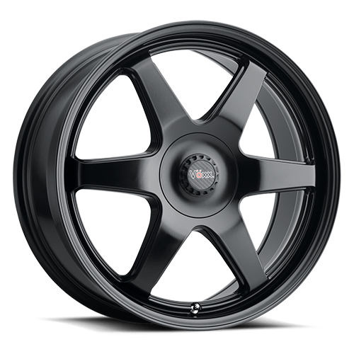 DOORBUSTER PRICING! - Voxx Riva Wheel 18x8 5x108 & 5x114.3 Matte Black 45mm | RVA 880-5008-45 MB