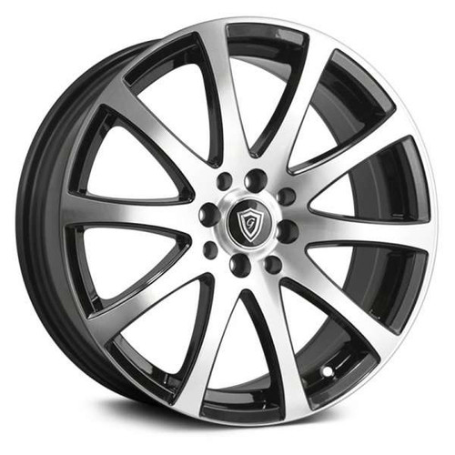 G-Line Alloys?« G0001 Wheels Rims 17x7.5 5x110 5x4.5 (5x114.3) Black Machined 35 | 000117751011011435BP