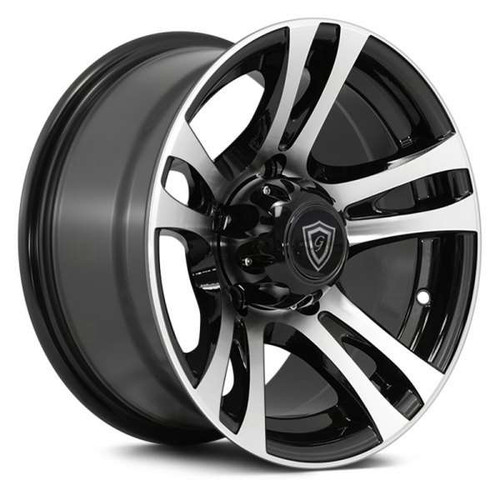G-Line Alloys?« G5010 Wheels Rims 16x8 5x4.5 (5x114.3) Black Machined 5 | 501016851145BP