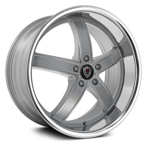 Marquee Wheels?« M5330A Wheels Rims 22x10.5 5x4.5 (5x114.3) Silver Machined Stainless Lip 40 | 5330A22105511440SMSS
