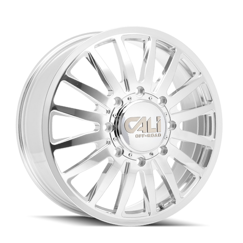 Cali Off-Road Dually Summit  Wheels Rims 22x8.25 8x210 Polished 115mm