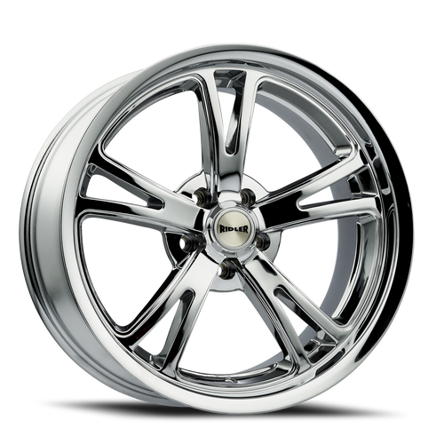 DOORBUSTER PRICING! - Ridler 606 Wheel 17x7 5x120.65 Chrome 0mm | 606-7761C