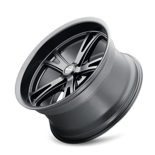 Ridler 606 Wheel 22x10.5 5x115 Matte Black 25mm ~