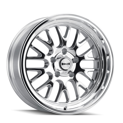 Ridler 607 Wheels Rims 18x8 5x114.3 Polished 0mm | 607-8865P
