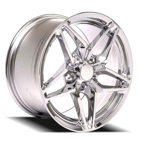DOORBUSTER PRICING! - Oe Cv31 Wheel 18x10.5 5x120.65 Chrome 56mm - FREE T-SHIRT INCLUDED! | CV31-18105-5475-56C