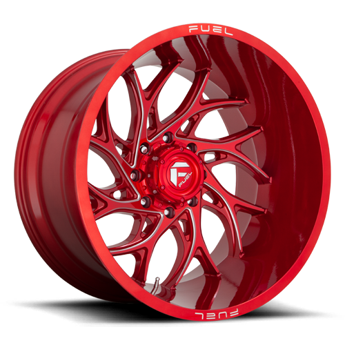 Fuel D742 Runner Wheel 26x14 5x127 Candy Red Milled -75mm - MINIMUM PURCHASE OF 4 WHEELS | D74226407545