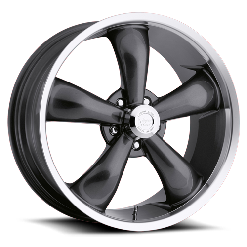 Vision Legend 5 142 Wheel 17x8.5 5x120.65 Gunmetal With Machined Lip 0mm | 142-7861GM0