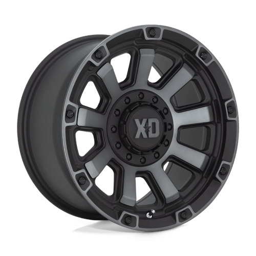 Xd Series Gauntlet Xd852 Wheels Rims 17x9 6x135 6x5.5 (6x139.7) Black Gray Tint 0 | XD85279067400
