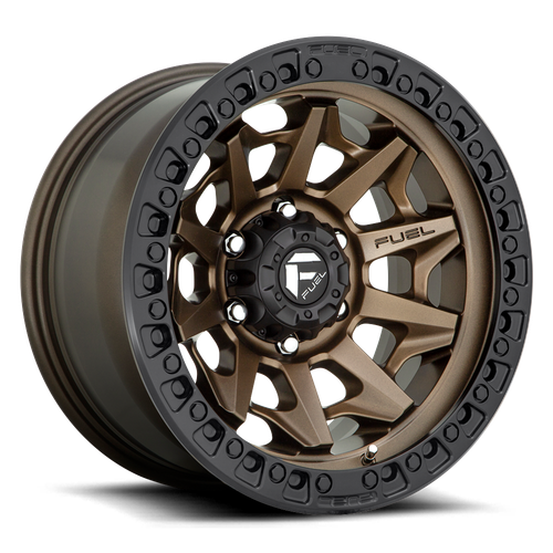 Fuel D696 Covert Wheel 17x9 8x180 Matte Bronze With Black Ring 1mm - FREE T-SHIRT INCLUDED! | D69617901850