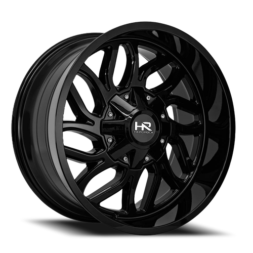 Hardrock Offroad Destroyer Wheel 20x10 5x150 & 5x139.7 Gloss Black -19mm | H707-201097119GB