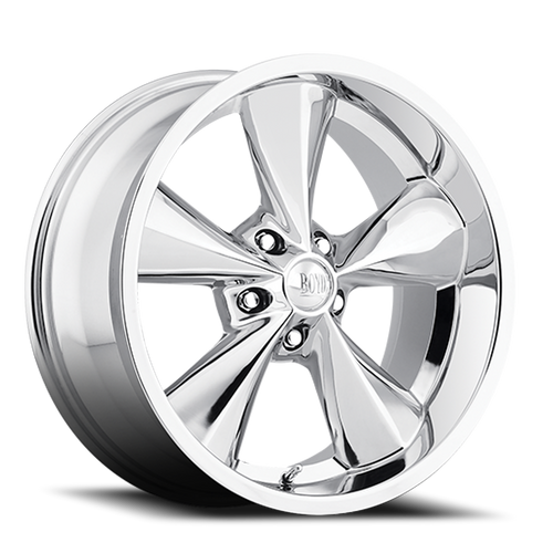 Boyd Coddington Bc1P Junkyard Dog Wheel 17x8 5x120.65 Polished 0mm - FREE T-SHIRT INCLUDED! | BC1-786145P