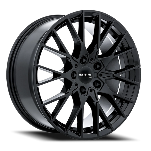 DOORBUSTER PRICING! - Rtx Beyreuth Wheel 18x8 5x112 Gloss Black 35mm | 507411