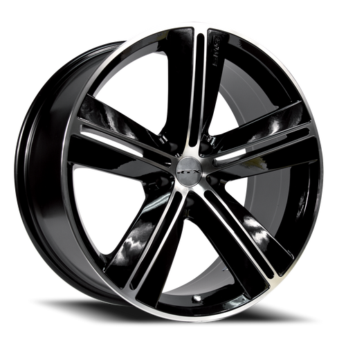 DOORBUSTER PRICING! - Rtx Sms Wheel 18x7.5 5x115 Black Machined 20mm | 81087